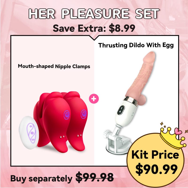 Lurevibe - Small Dildo Machine Suction Cup Vibrant Toys with Remote Control