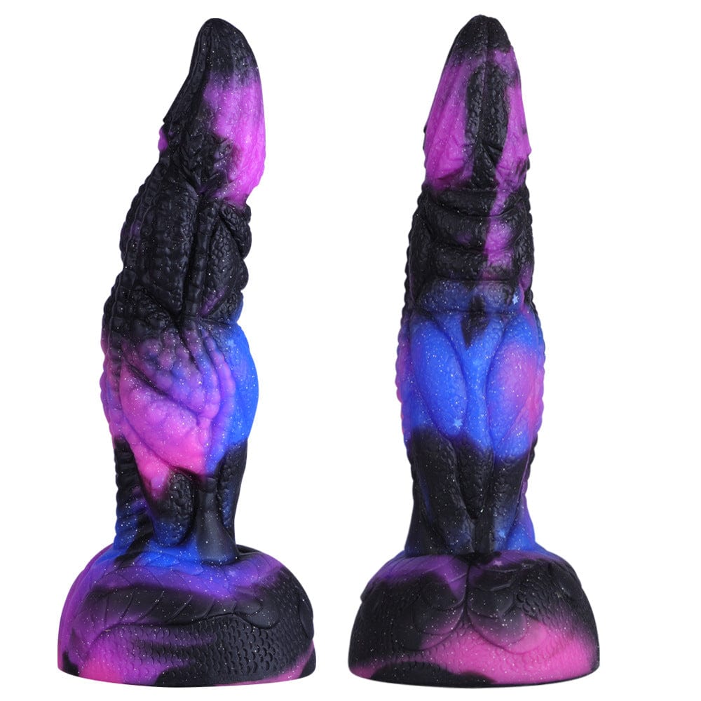 8.07‘’ Starry Dark Purple Special-Shaped Artificial Dildo