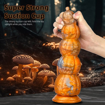 7.87”-11.02“ Halloween Pumpkin Head Skull Butt Plug
