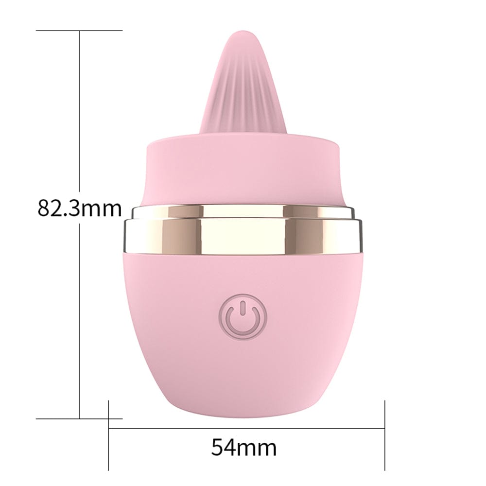 Lurevibe - Licking Tongue 10 Modes Egg Vibration Medical Silicone