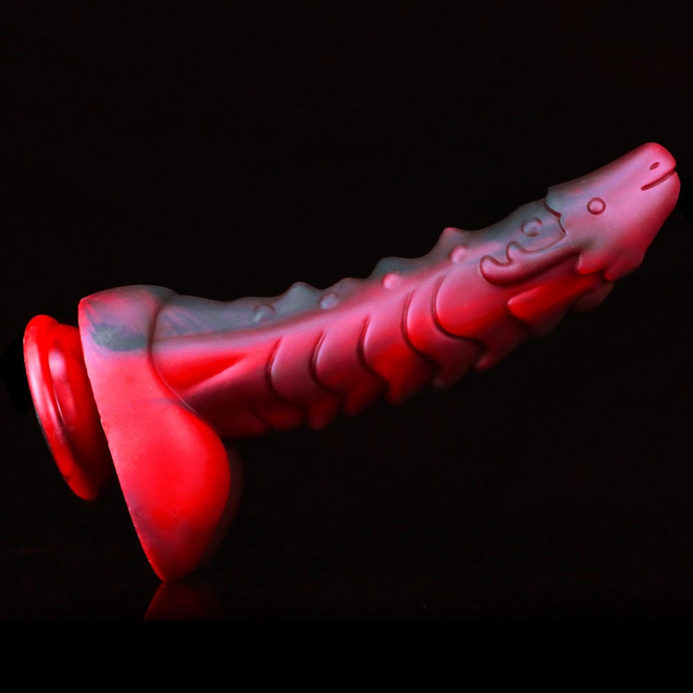 7.2‘’ Faucet Soft Silicone Mixed Color Artificial Dildo