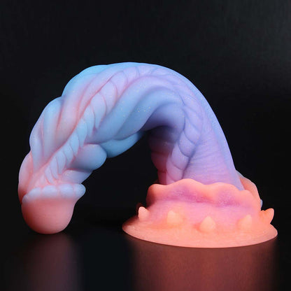 9.05‘’ Fluorescent Silicone Butt Plug Dildo