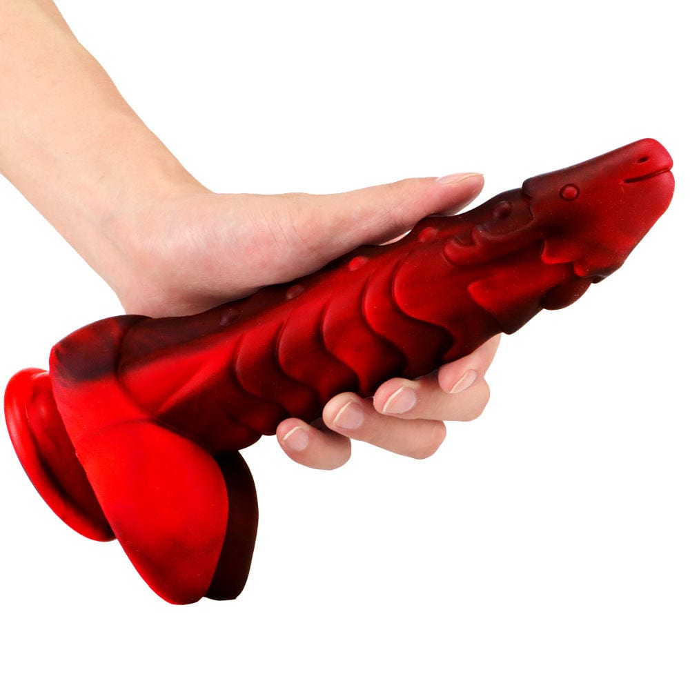 7.2‘’ Faucet Soft Silicone Mixed Color Artificial Dildo