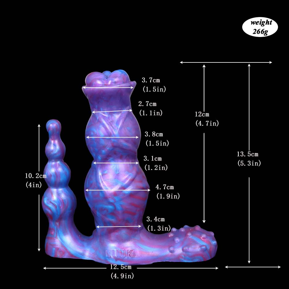 4.7‘’ 10 Frequency Vibration Simulation Wireless Remote Control Electric Dildo