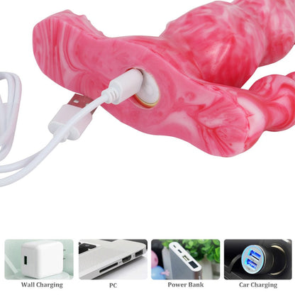4.7‘’ 10 Frequency Vibration Simulation Wireless Remote Control Electric Dildo