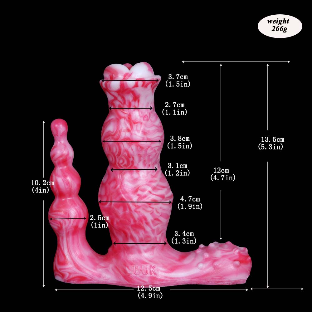 4.7‘’ 10 Frequency Vibration Simulation Wireless Remote Control Electric Dildo