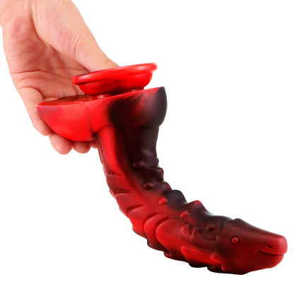 7.2‘’ Faucet Soft Silicone Mixed Color Artificial Dildo