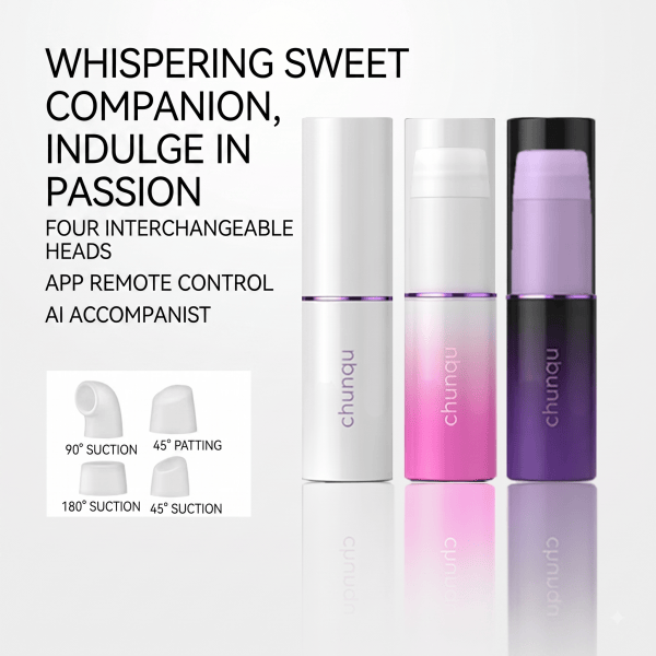 Chunqu Mi Yu MIX Lipstick-Style Suction & Tapping Bullet Vibrator
