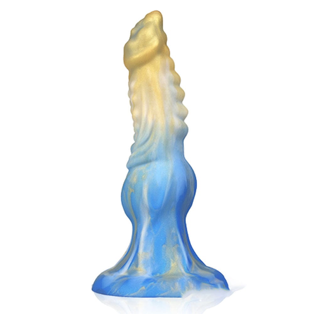 9.44‘’ Alien Dildo Mixed Color Liquid Silicone Allovers Dildo Sex Toys