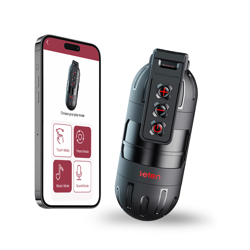 Grenade Strong Shock Male Masturbation Device Mobile App Remote Control