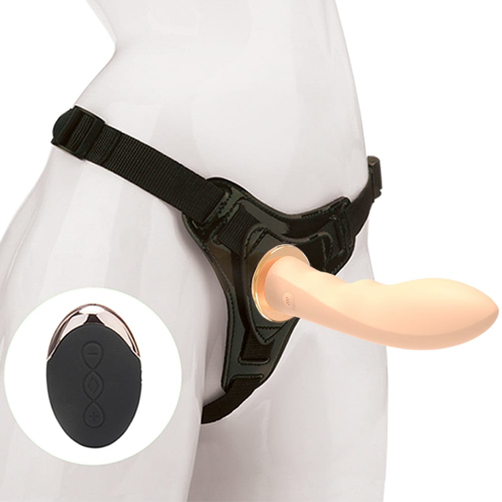 5.51‘’ Wireless Remote USB Rechargeable Strap On Dildo