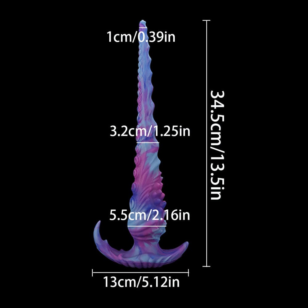 13.5‘’ Long Dildo Huge Anal Plug Monster Fantasy Knot Dildos