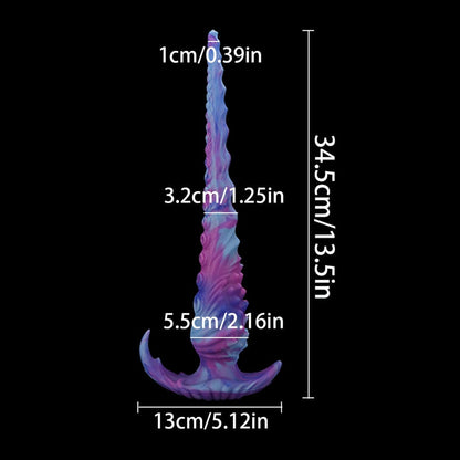 13.5‘’ Long Dildo Huge Anal Plug Monster Fantasy Knot Dildos