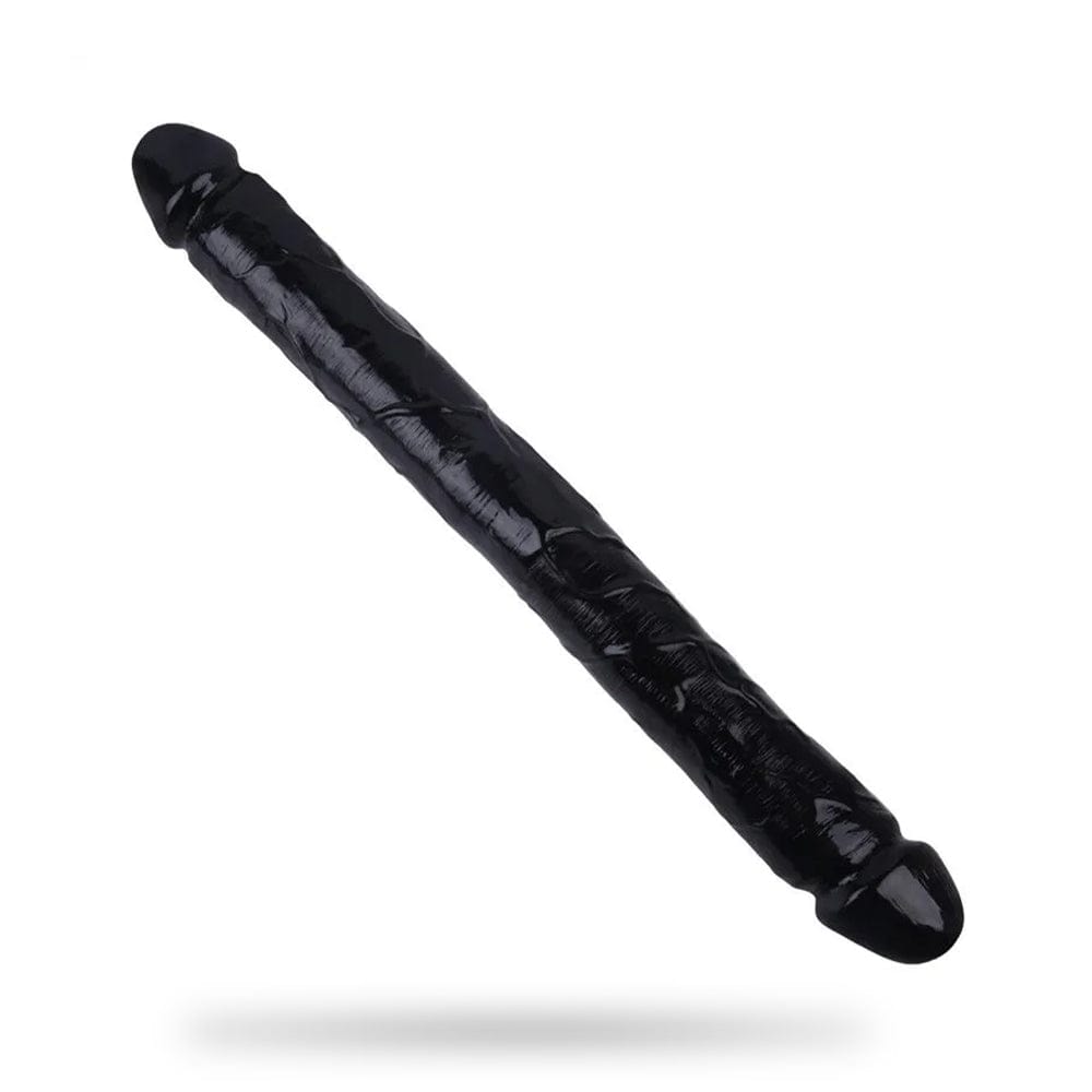 18.11‘’ Double-Ended Soft Silicone Simulated Anus Masturbation Dildo