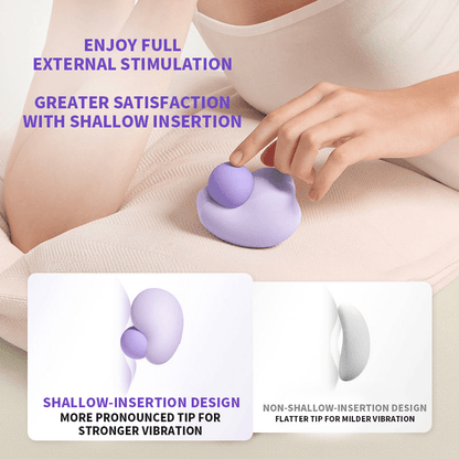 Squeeze Ball Dual-Zone Clitoral & U-Spot Vibrator