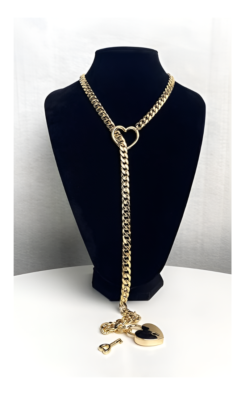 LoveChains™ - Lock & Key Slip Chain