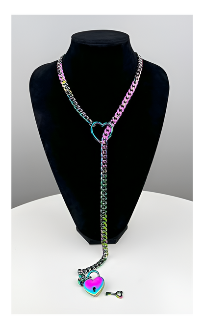 LoveChains™ - Lock & Key Slip Chain