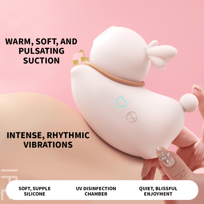 Deer Kiss Suction and Tapping Vibrator