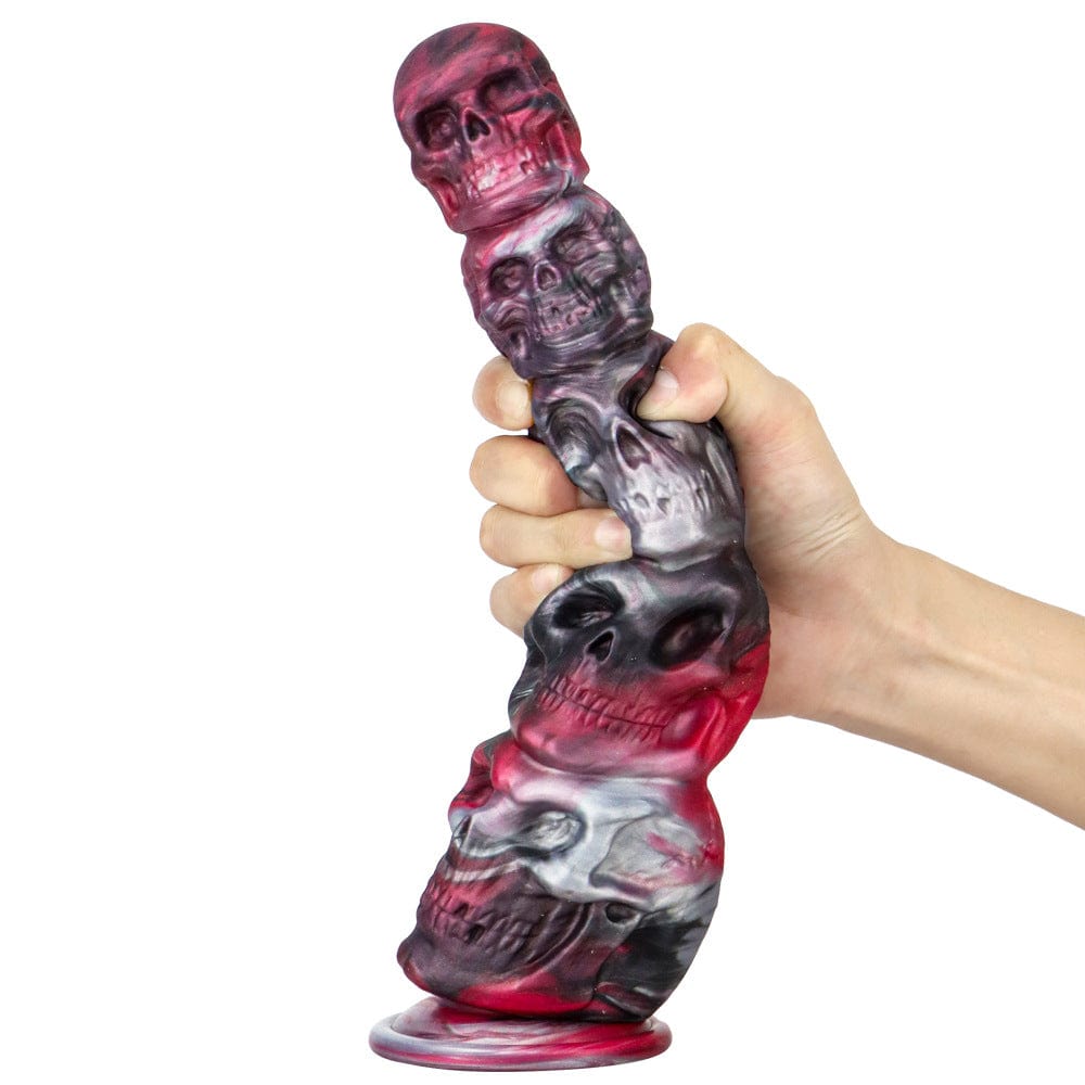7.87”-11.02“ Halloween Pumpkin Head Skull Butt Plug