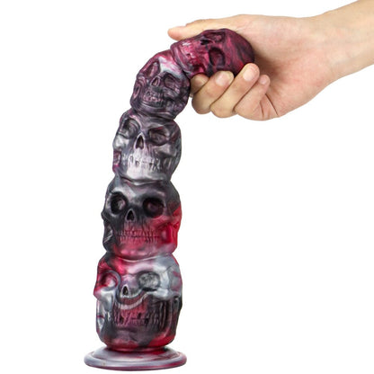 7.87”-11.02“ Halloween Pumpkin Head Skull Butt Plug