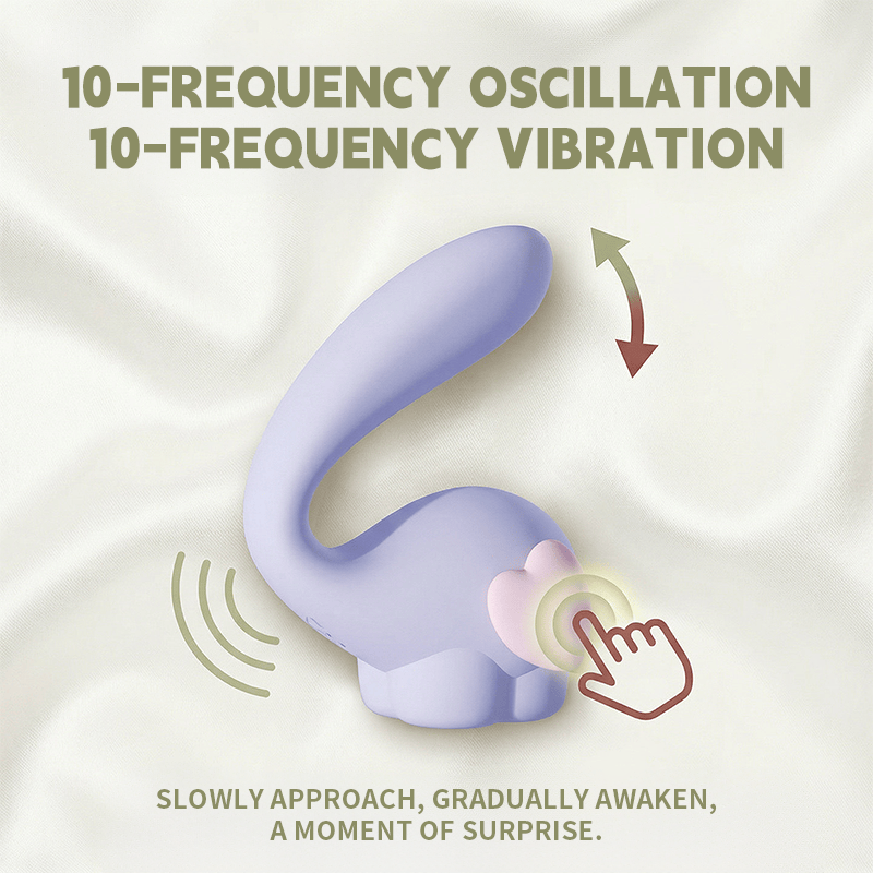 Funful easing Bean Elephant Swinging & Vibrating Dual-Stimulation Toy