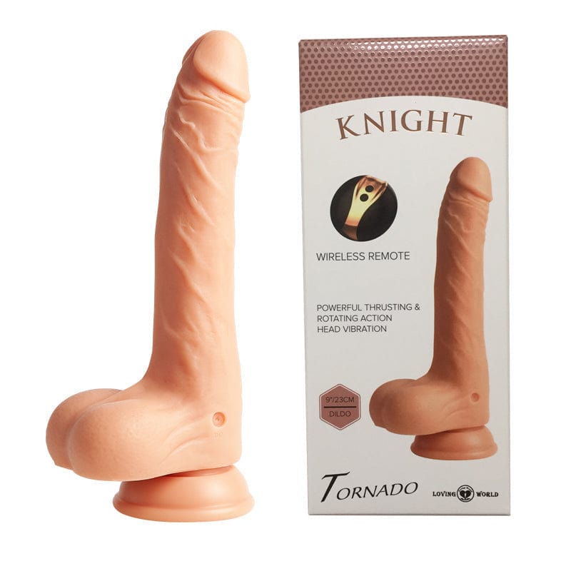 6.49‘’ Lurevibe - Telescopic Swing 8 Frequency Vibration Wireless Remote Control Waterproof Dildo