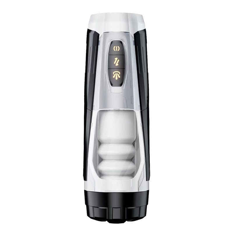 Lurevibe - Mecha Warrior Fully Automatic Aircraft Cup Male Telescopic Sucking