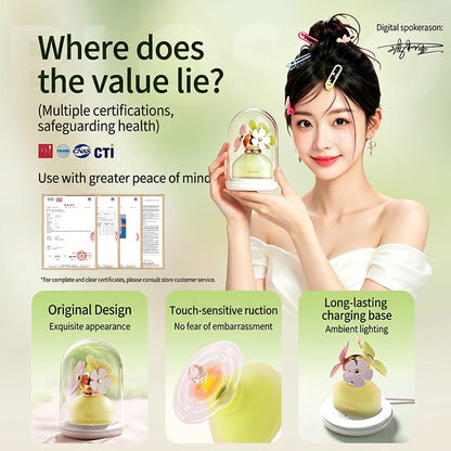 Spring Bloom Touch Suction Toy
