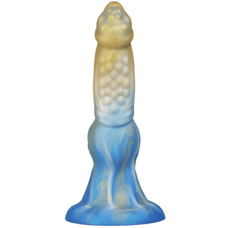 9.44‘’ Alien Dildo Mixed Color Liquid Silicone Allovers Dildo Sex Toys