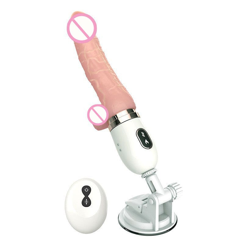 Lurevibe - Small Dildo Machine Suction Cup Vibrant Toys with Remote Control