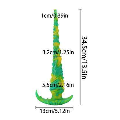 13.5‘’ Long Dildo Huge Anal Plug Monster Fantasy Knot Dildos