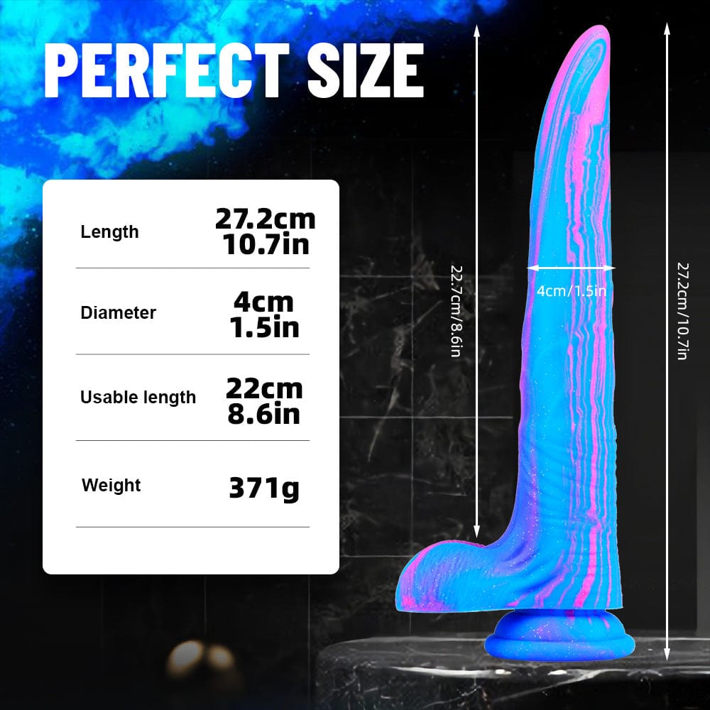 8.6‘’ Deer Whip Colorful Big Sm Dildo With Suction Cup