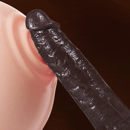 6.6‘’ Vibrating Thrusting Swing Thick Long Lifelike Dildo With Remote Control