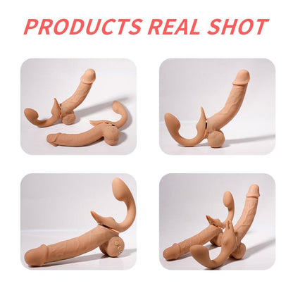 6.1‘’ Lurevibe - Double-Ended Dildos Female 10 Frequency Variable Sex Machine Clitoris Vibrator