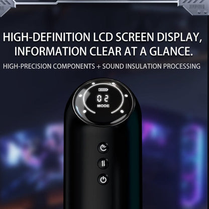 Lurevibe - 4 Frequency Retractable Sucking Heated Male Masturbator