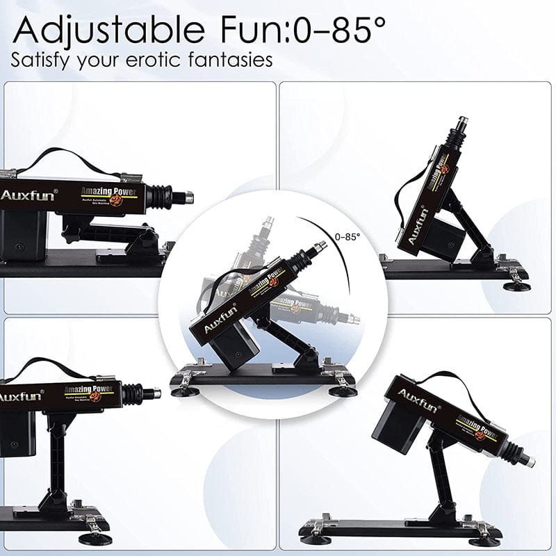 Lurevibe - Automatic Sex Machine Sex Toys Love Machine Device Gun with 6 Attachments