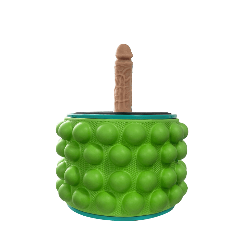 Yoga Wheel Simulated Penis Sex Machine Relieve Fatigue