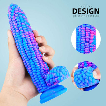 6.1‘’ Lurevibe - Corn Silicone Dildo Huge Penis Anal Plug