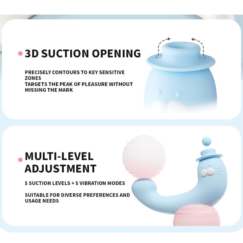 Seal Clitoral Suction Vibrator