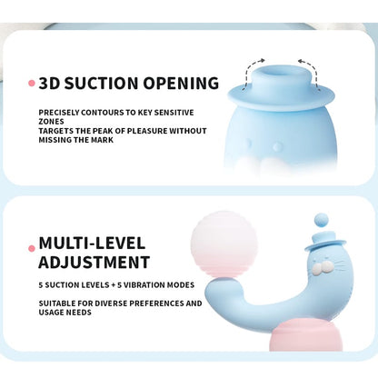 Seal Clitoral Suction Vibrator