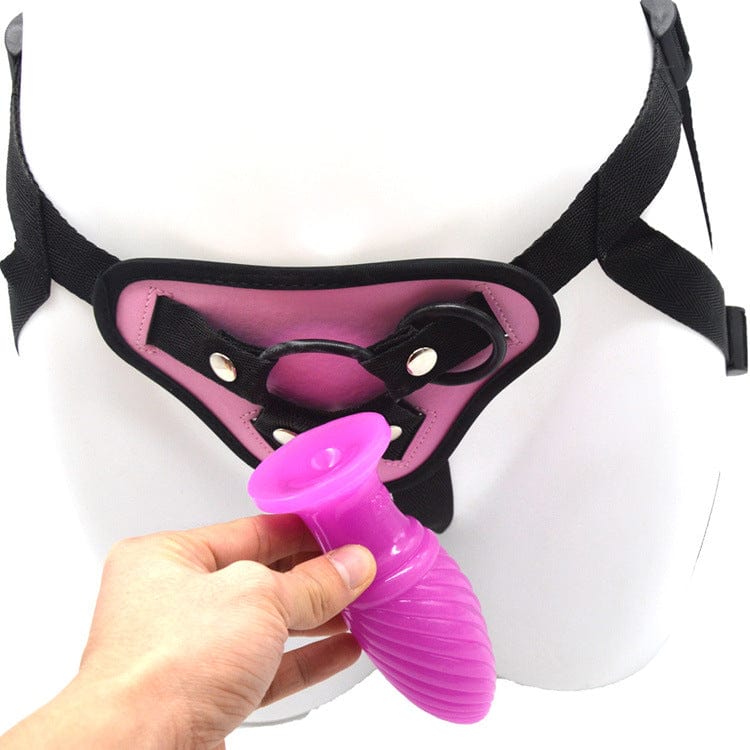 4.13‘’ Wearable Dildo Small Thread Anal Plug Lesbian Sex Toys