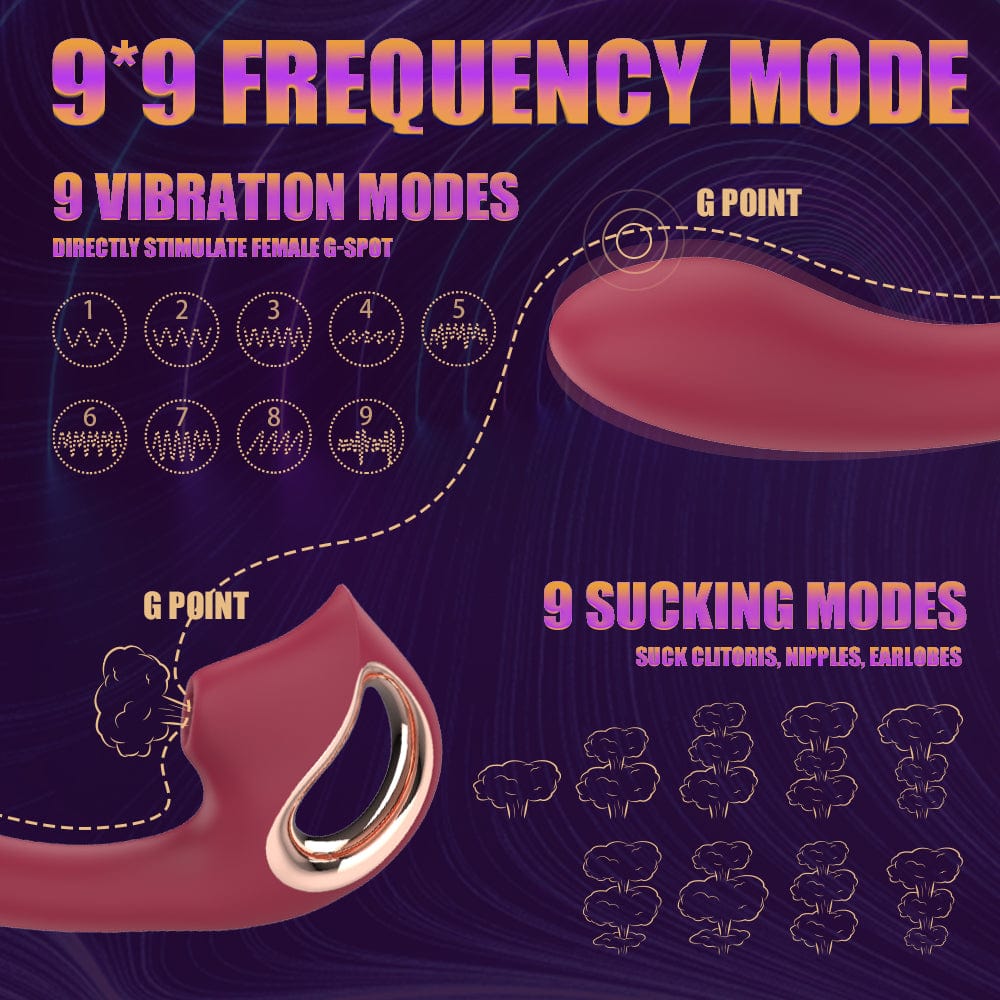 Lurevibe - Fashion Masturbation G-spot Stick Sucking Vibrating