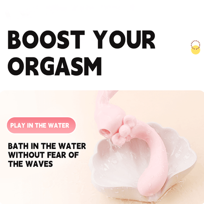 Wanwan Bunny Sucking & Flapping G-spot Rabbit Vibrator
