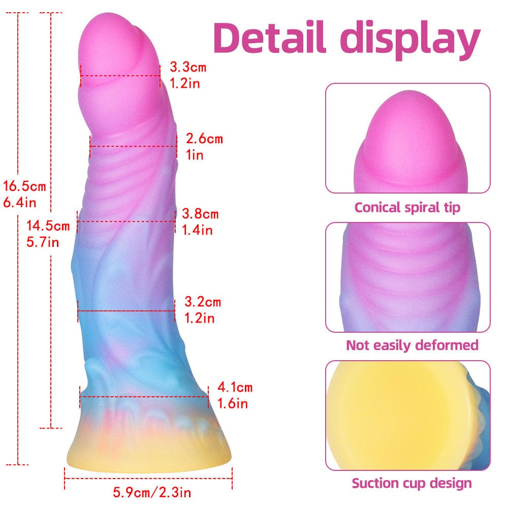 5.7‘’ Super Soft Luminous Fantasy Dildo