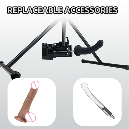 Black Magic 360° All-Angle Adjustable Thrusting Dildo Sex Machine