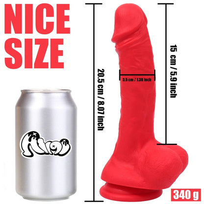 5.9‘’ AIMITEX five colors long silicone dildo