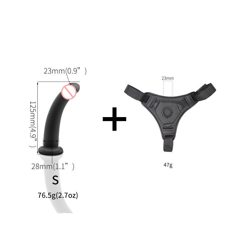5.9‘’ Wearable Strap On Penis Pant Sex Toy For Sensory Fun