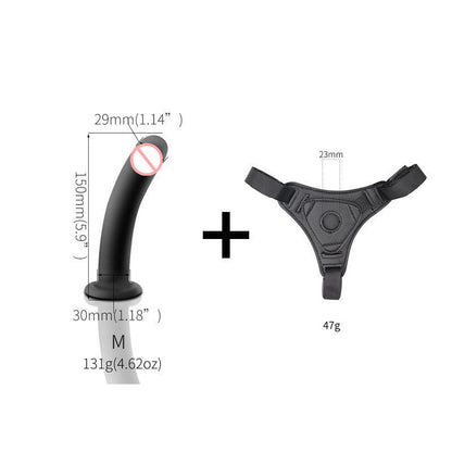 5.9‘’ Wearable Strap On Penis Pant Sex Toy For Sensory Fun