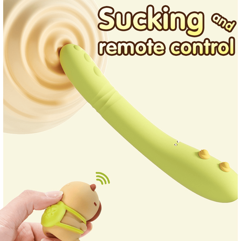 Spring Pipi Separable Vibrating Rod Insertable Telescopic Suction Vibrator