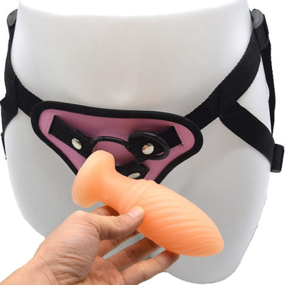 4.13‘’ Wearable Dildo Small Thread Anal Plug Lesbian Sex Toys